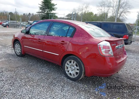 2011 Nissan Sentra 2.0S from USA, damaged, VIN 3N1AB6AP8BL652306